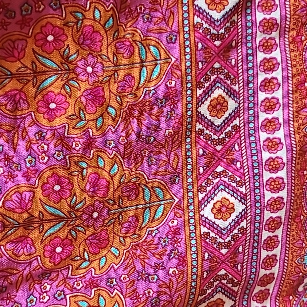 NATURAL LIFE Pink, Orange and White Floral Women's Size SMALL Dress - Picture 6 of 7